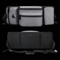 NNEDSZ Grey Portable Dog Training Bag - Multi-Function Pet Snack Pouch, Waste Bag Holder, and Training Waist Bag for Dog Walking and Outdoor Adventures NNEDSZ